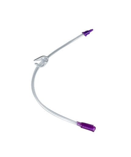 TUBO DE ALIMENTACIÓN RECTO PARA BOTÓN DE GASTROSTOMÍA